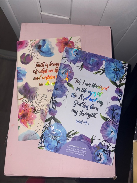 Other - Floral Inspirational Journals - Purple & Pink Covers